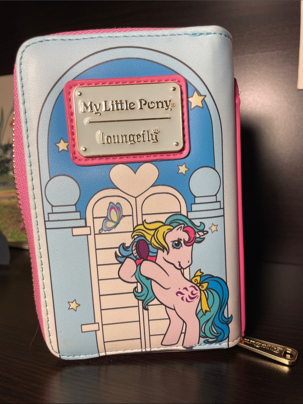 Loungefly Hasbro My Little Pony 40th Anniversary Pretty Parlor Zip Around Wallet - Picture 2 of 7